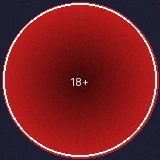 18岁以上年龄限制标识